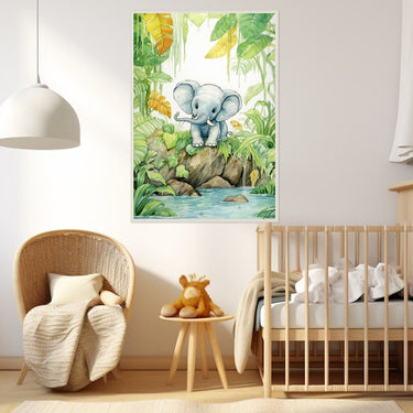 Tableau Jungle Bébé